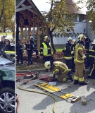 Dan odprtih vrat in velika požarna vaja v PGD Žužemberk, oktober 2015