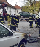 Dan odprtih vrat in velika požarna vaja v PGD Žužemberk, oktober 2015