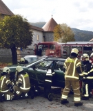Dan odprtih vrat in velika požarna vaja v PGD Žužemberk, oktober 2015